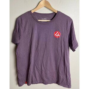 Gracie Barra BJJ Jiu Jitsu T-Shirt Purple Size XL Made in USA Graphic Women’s